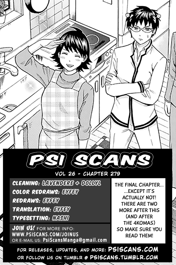 Saiki Kusuo no Psi Nan Chapter 279 1